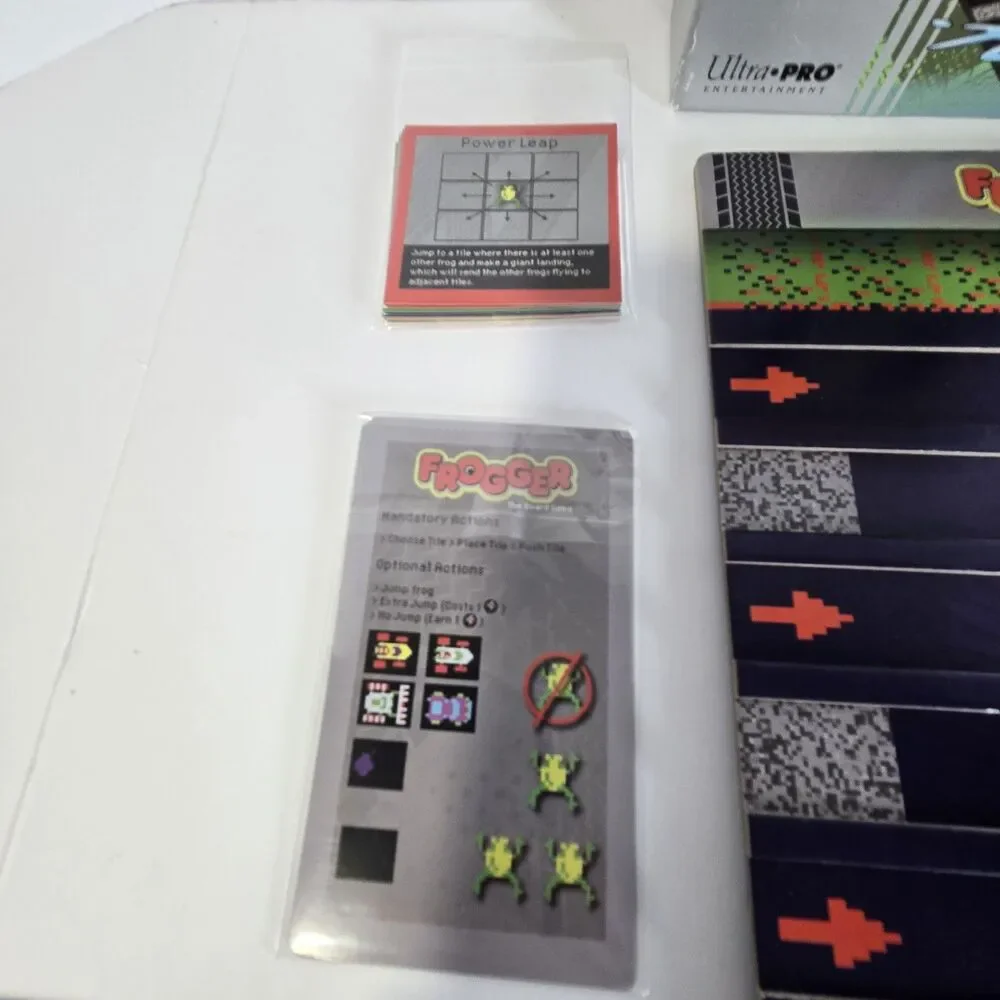 Frogger: The Board Game (2021) Ultra PRO Entertainment Official Konami - CIB EUC